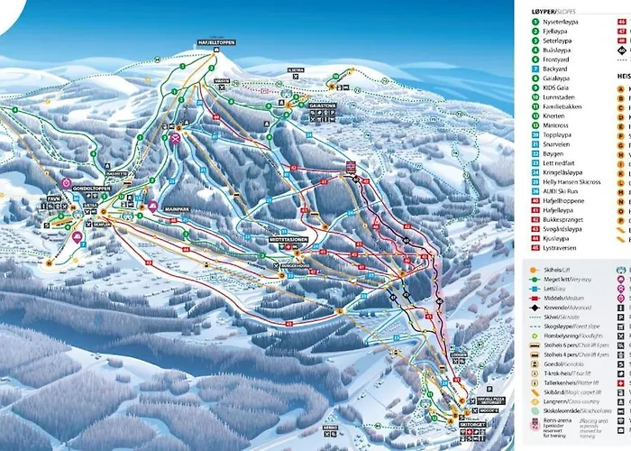 Апартаменты Skistadion Хафьель